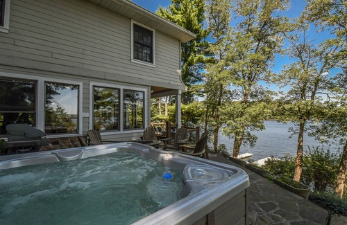 Paradise Point House | Paradise Found | Lakefront Views + Private Dock & Hot Tub!