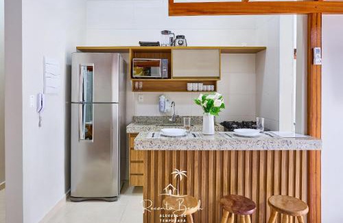 Praia Grande Apartment | Paradise pisc aquecida, wi-fi, quintal e churrasqueira