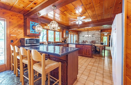 Paradise Point House | Paradise Point: Lakefront, Private Dock, Hot Tub, Fire Pit!