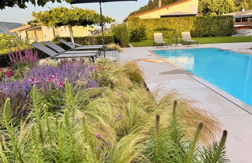 Bodman-Ludwigshafen Apartment | Paradisio Poolsuite Sundeck in Bodman on Lake Constance