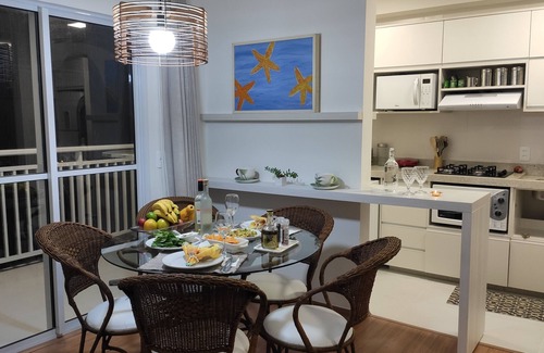 Barra Velha Apartment | Paraiso Frente ao MarnPermita-se viver essa experiência. Condomínio pé na areia