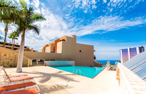 Playa Paraiso Apartment | Paraiso Pool and Sea View