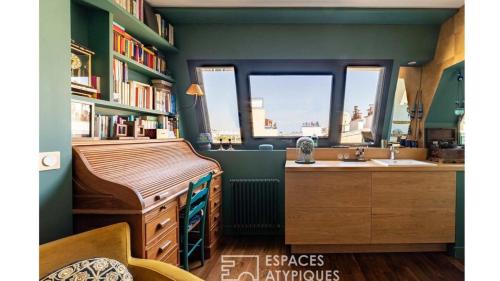 Hopital Saint-Louis Apartment | Paris Best view w/Rooftop!
