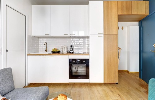 Enfants-Rouges Apartment | Paris Studio Le Marais Charm