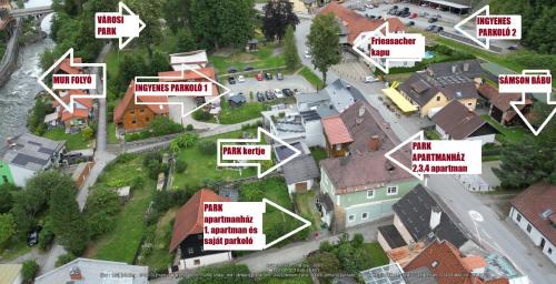 Murau Apartment | Park apartman Kertes ház a park mellett gyönyörű kilátással Dog friendly garden house with a wonderful view next to the park