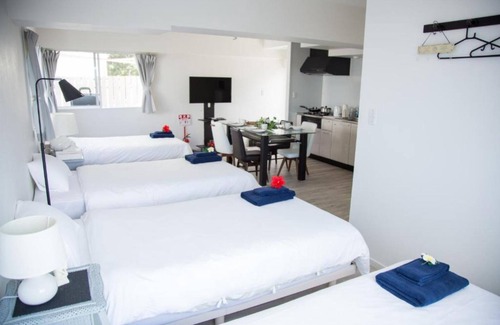 Motobu Hotel | Park Side Mori101 Standard Quadruple Room/Kunigamigun Okinawa