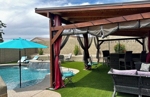 Entrada Del Oro House | Parking|Pool|SCI|Backyard|King|AC|BBQ