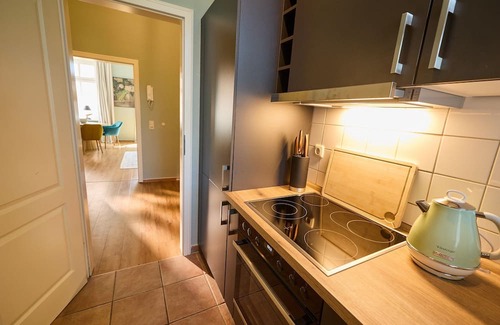 Schwerin Apartment | Parrot in the old town of Schwerin - ABC569