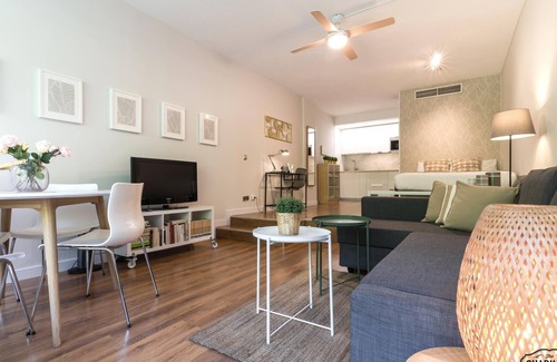 Golden Triangle of Art Apartment | Paseo del Prado I - Studio with Pool and Terrace