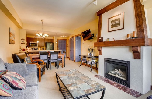 Copper Mountain Village Condo | Passage Point 1BR/1BA, Ski Slope Views, Walk to Lifts