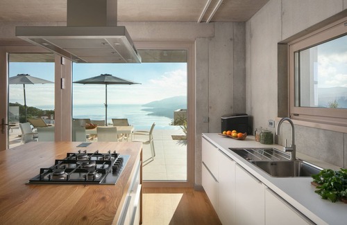 Rabac Villa | Passive and designed villa near the beach, with sea view, poll and hot tube