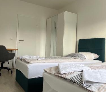 Eutritzsch House | PATAMA Apartment Leipzig Nord, Halle, nähe BMW, Porsche, DHL, Schenker, Siemens, TAKRAF, Stankt Georg Klinikum