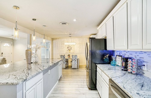 Hurst House | Patio & Fenced Yard: Newly Renovated Hurst Home!