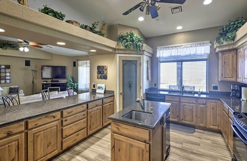 Lake Havasu City House | Patio + Lake Havasu View: Scenic Gated Retreat!