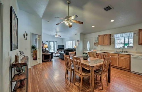 Sedona House | Patio & Mtn Views: Tranquil Sedona Gem
