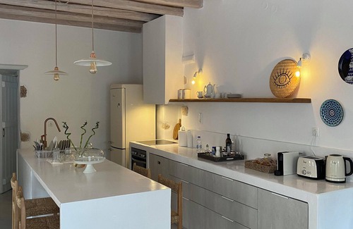 Patmos House | Patmos Beach Stone House. Slow Living on the beach.