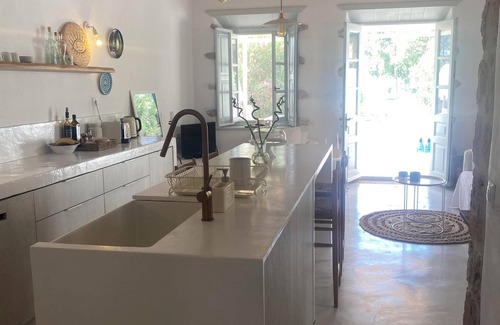 Patmos House | Patmos Beach Stone House. Slow Living on the beach.