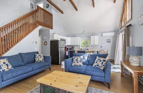 Kenyon House | Peace & Serenity from this A-Frame Home in Ocean Ridge
