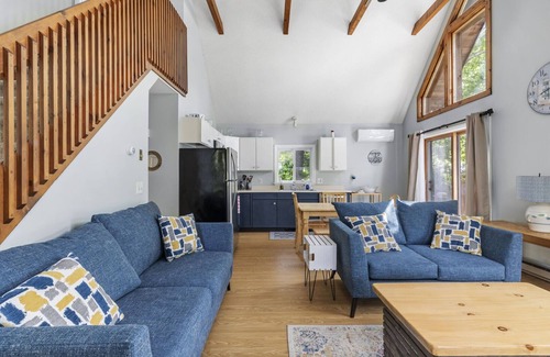 Kenyon House | Peace & Serenity from this A-Frame Home in Ocean Ridge