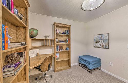 Alto House | Peaceful Alto Home with Deck about 12 Mi to Ski Apache!