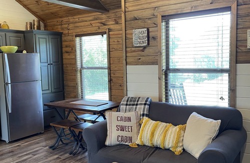 Blocker Cabin | Peaceful Cabin. Hot Tub near Lake Eufaula for R&R.