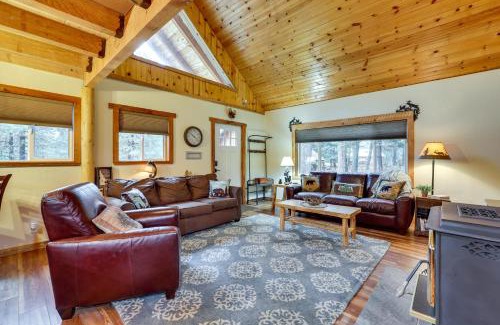 Garden Valley House | Peaceful Garden Valley Cabin with Private Deck!