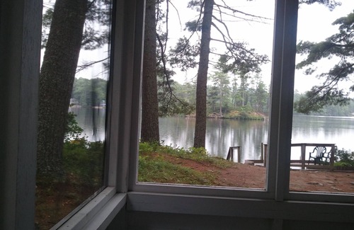 West Newfield Cabin | Peaceful Lakefront Retreat with Views