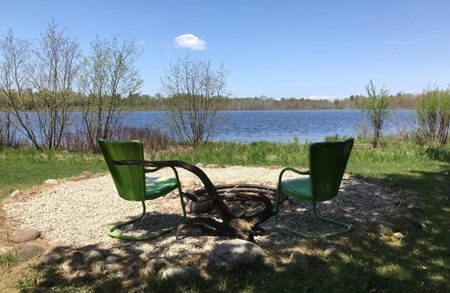 Levering Cabin | Peaceful, lakeside cabin near Mackinac - perfect place to see the Fall Colors