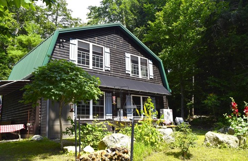 Parsonsfield House | Peaceful lakeside getaway. Enjoy morning coffee listening to the loons.