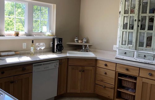 Frederic House | Peaceful Manistee River Front Home