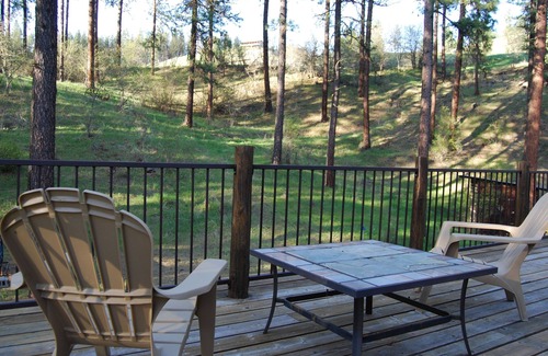 Ahsahka Cabin | Peaceful, Private Cabin overlooking the Clearwater River. Dbl occ rates