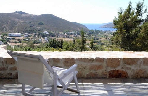Patmos Apartment | Peaceful Quiet Patmos Studio With Breathtaking View