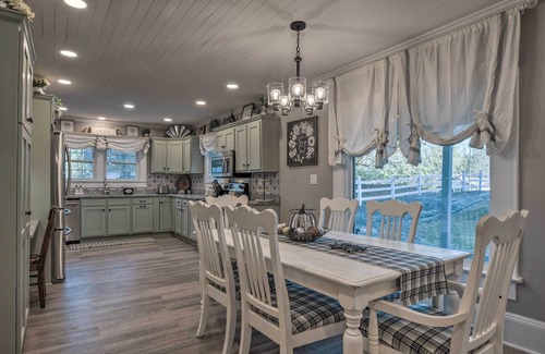 Cedar Falls House | Peaceful Renovated Home with Deck on Half Acre!