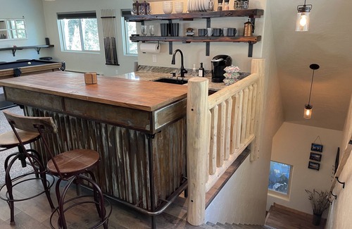Conifer Mountain and Meadows Apartment | Peaceful Rustic Mountain Entertainment Studio