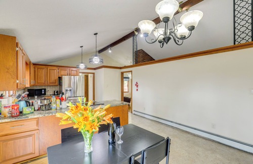 Salem House | Peek-a-Boo Lake Views & Yard: Windham Home