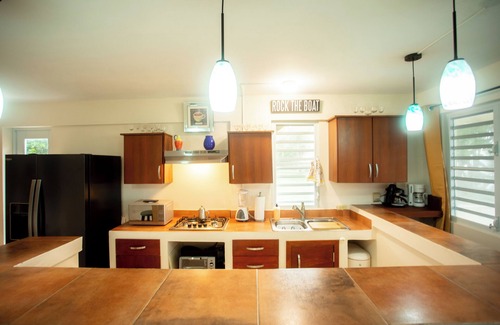 Rio Grande Bed & Breakfast | PELICAN REEF BEACHFRONT 2 BED 1 BATH A/C ON SMALL FARM, SURF RIGHT OUT FRONT