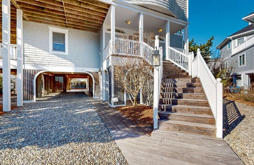 Bethany Beach House | Pelicans Pouch home with 360 views, wrap-around deck, hammock, & beach access