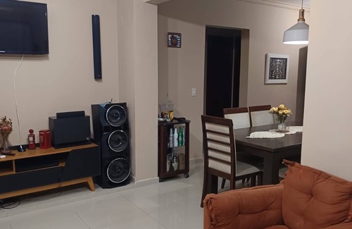 Parque Enseada Apartment | Penthouse apartment 500m from Enseada beach, barbecue and private children's pool
