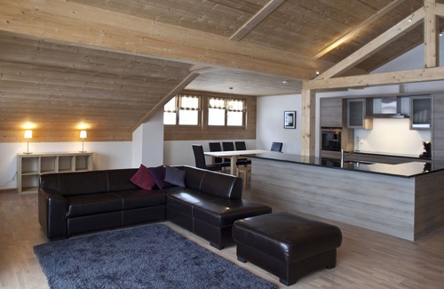Morgins Apartment | Penthouse 170 m2 at the heart of a ski resort -