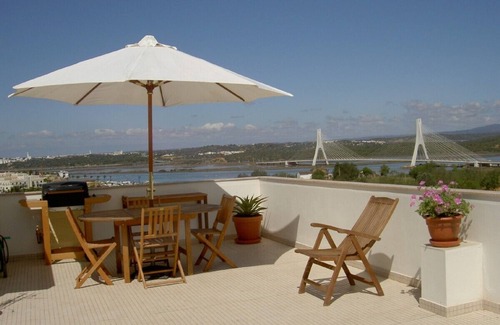 Estombar Apartment | Penthouse apartment with stunning private roof terrace, river and mountain view