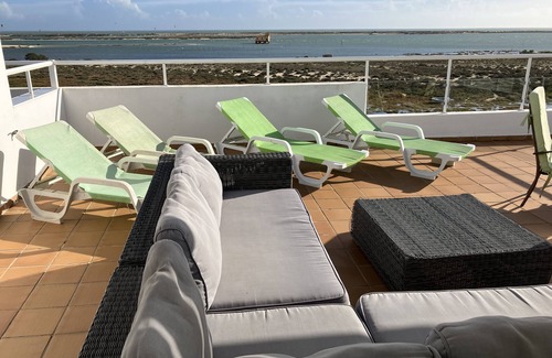 Fuseta Apartment | Penthouse Apartment With Communal Pool & Spectacular Lagoon Views.
