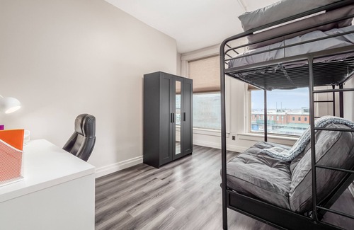 Short North Condo | Penthouse Condo by North Market & Convention Center