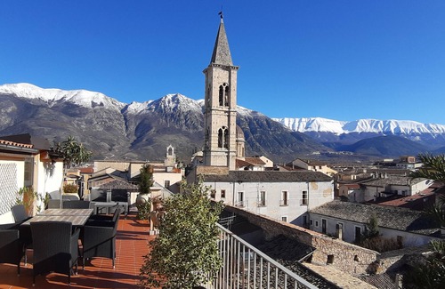 Sulmona Apartment | Penthouse Duplex with a stunning views from Terrace and Balconies