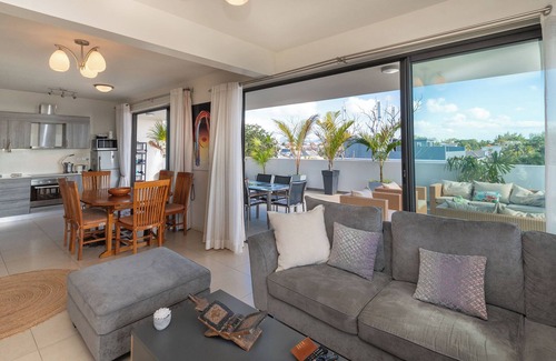 Trou aux Biches Apartment | Penthouse sea view in Mont Choisy, 120m2 terrace
