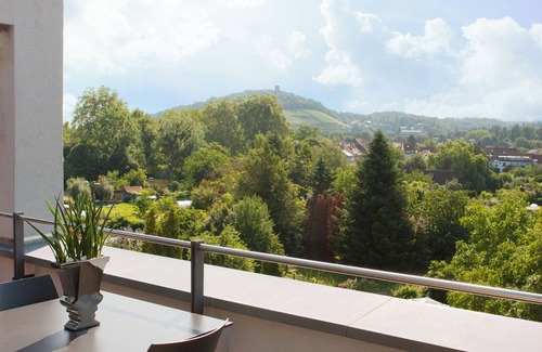 Durlach Apartment | Penthouse with dream view, fully furnished, including all utilities, Durlach