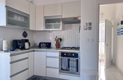 Necujam Apartment | Penthouse with large terrace 50 m from the beach: an oasis of peace and beauty.