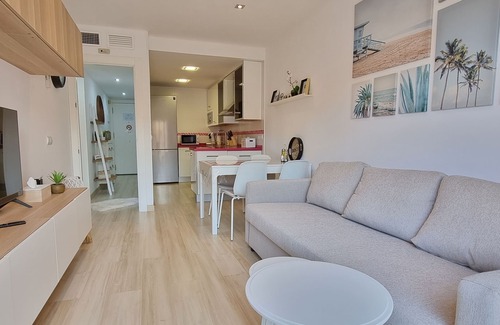 Vera Beach Apartment | Penthouse with private pool, on the beach, WIFI