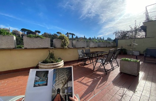 Quartiere III Pinciano Apartment | Penthouse with terrace in Rome, a few steps from Piazza del Popolo