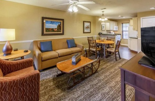 Clarkesville Condo | Perfect 2BD family vacation spot with Family Friendly Resort Activities on site