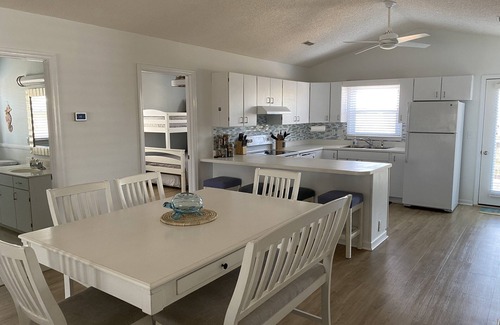 Surf City House | Perfect Beach Rental with private heated pool and close beach access. 🤩